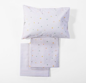 Σεντόνια Κούνιας (Σετ) Nef-Nef Happy Off White