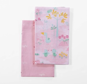 Σεντόνια Λίκνου (Σετ) Nef-Nef Spring Happiness Pink