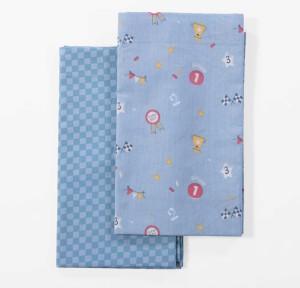 Σεντόνια Λίκνου (Σετ) Nef-Nef Super Boy Blue