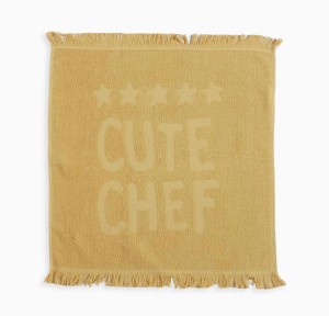 Πετσέτα Κουζίνας Nef-Nef 50x50 Cute Chef Yellow Πετσέτα Κουζίνας Nef-Nef 50x50 Cute Chef Yellow