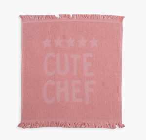 Πετσέτα Κουζίνας Nef-Nef 50x50 Cute Chef Pink Πετσέτα Κουζίνας Nef-Nef 50x50 Cute Chef Pink