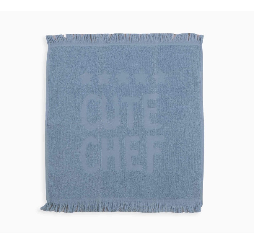 Πετσέτα Κουζίνας Nef-Nef 50x50 Cute Chef Light Blue Πετσέτα Κουζίνας Nef-Nef 50x50 Cute Chef Light Blue