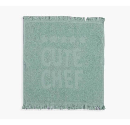 Πετσέτα Κουζίνας Nef-Nef 50x50 Cute Chef Mint