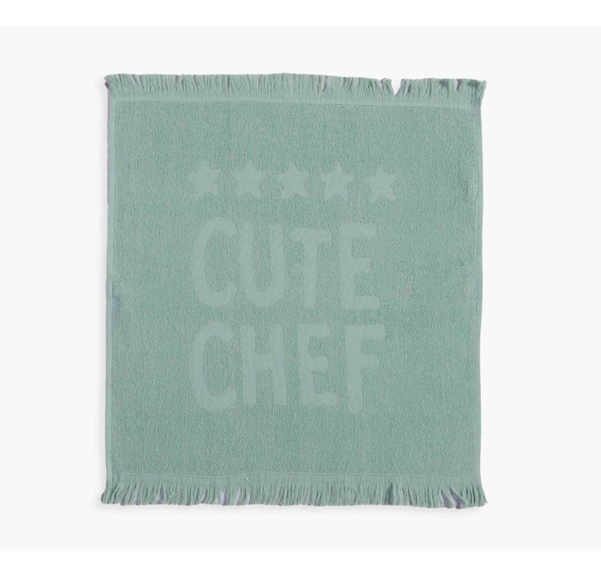 Πετσέτα Κουζίνας Nef-Nef 50x50 Cute Chef Mint Πετσέτα Κουζίνας Nef-Nef 50x50 Cute Chef Mint