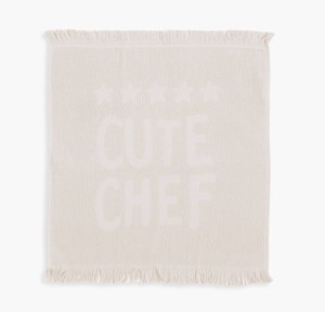 Πετσέτα Κουζίνας Nef-Nef 50x50 Cute Chef Ecru Πετσέτα Κουζίνας Nef-Nef 50x50 Cute Chef Ecru