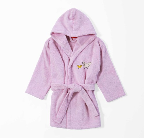 Βρεφικό Μπουρνούζι Με Κουκούλα Nef-Nef Cute And Sweet Lilac