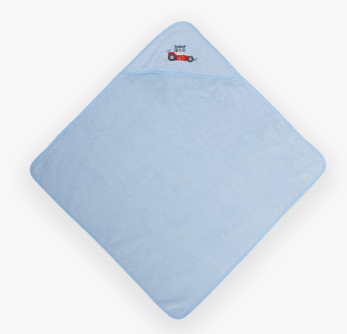 Βρεφική Κάπα 75x75 Nef-Nef Super Boy Light Blue