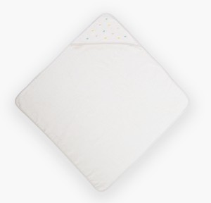 Βρεφική Κάπα 75x75 Nef-Nef Happy Ecru