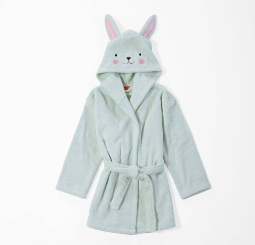 Βρεφικό Μπουρνούζι Με Κουκούλα Nef-Nef Pic Nic Together Milky Green