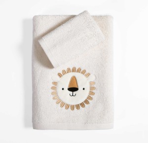Παιδικές Πετσέτες Σετ (2τμχ) Nef- Nef Jungle In Motion Ecru