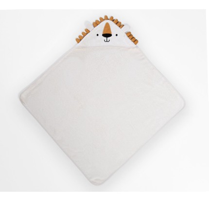 Βρεφική Κάπα 75x75 Nef-Nef Jungle In Motion Ecru