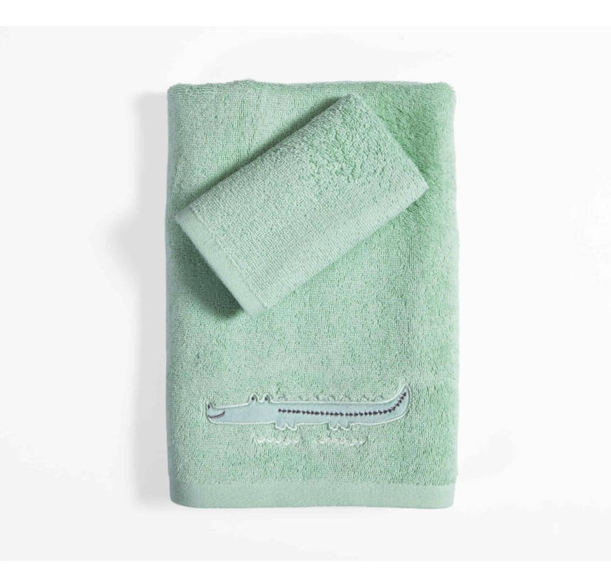 Παιδικές Πετσέτες Σετ (2τμχ) Nef- Nef Savana Cameo Green