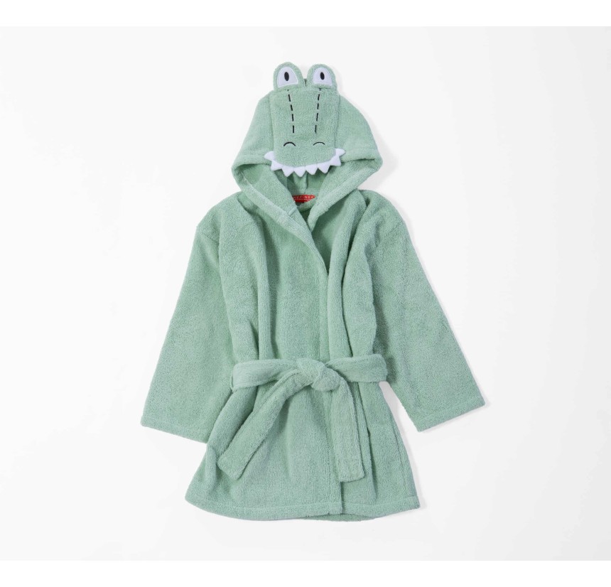 Βρεφικό Μπουρνούζι Με Κουκούλα Nef-Nef Savana Cameo Green