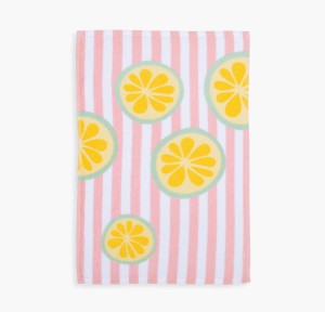 Πετσέτα Κουζίνας Βελουτέ 40x60 Nef-Nef Lemonade 26 Pink