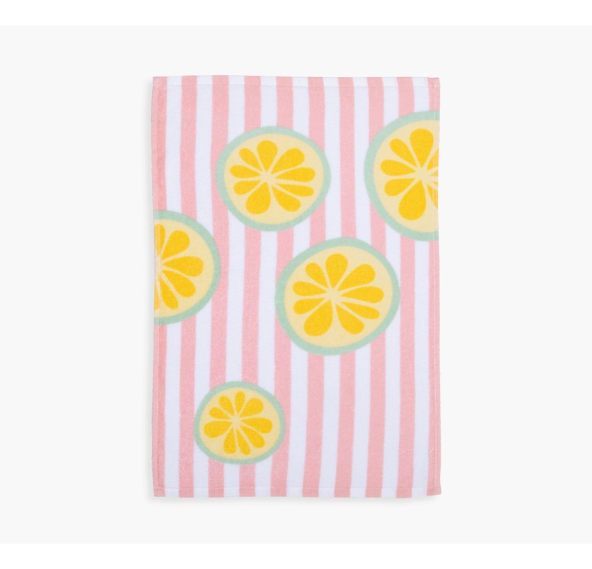 Πετσέτα Κουζίνας Βελουτέ 40x60 Nef-Nef Lemonade 26 Pink