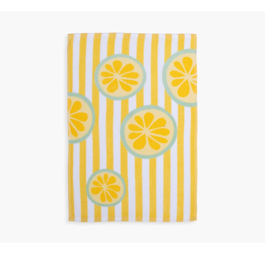 Πετσέτα Κουζίνας Βελουτέ 40x60 Nef-Nef Lemonade 26 Yellow