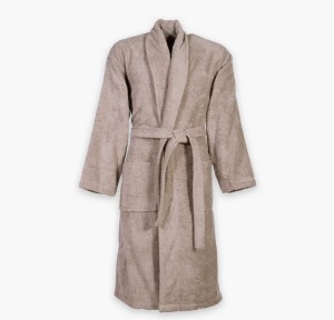 Μπουρνούζι με Γιακά Nef-Nef Fresh Taupe