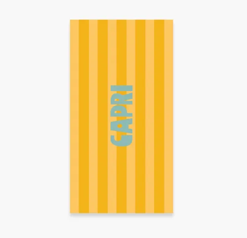 Πετσέτα Θαλάσσης 80x160 Nef-Nef Capri Yellow