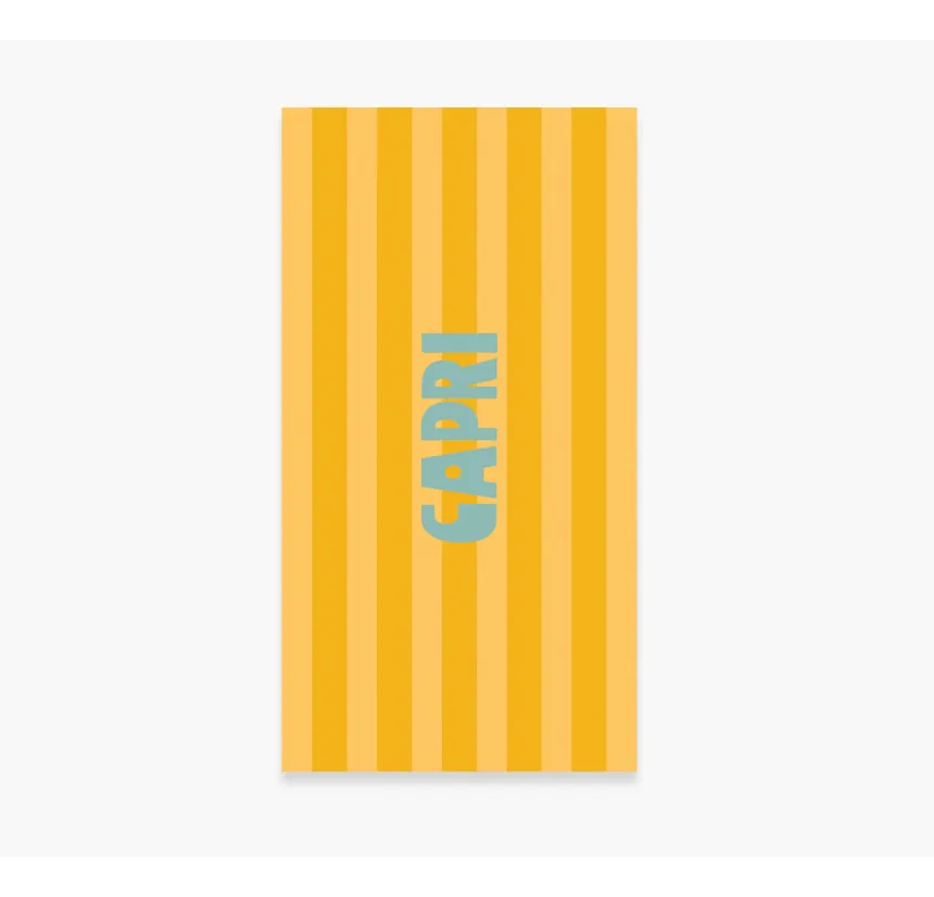 Πετσέτα Θαλάσσης 80x160 Nef-Nef Capri Yellow Πετσέτα Θαλάσσης 80x160 Nef-Nef Capri Yellow