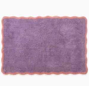 Χαλάκι Μπάνιου 60x90 Nef-Nef Vertia Mauve Χαλάκι Μπάνιου 60x90 Nef-Nef Vertia Mauve