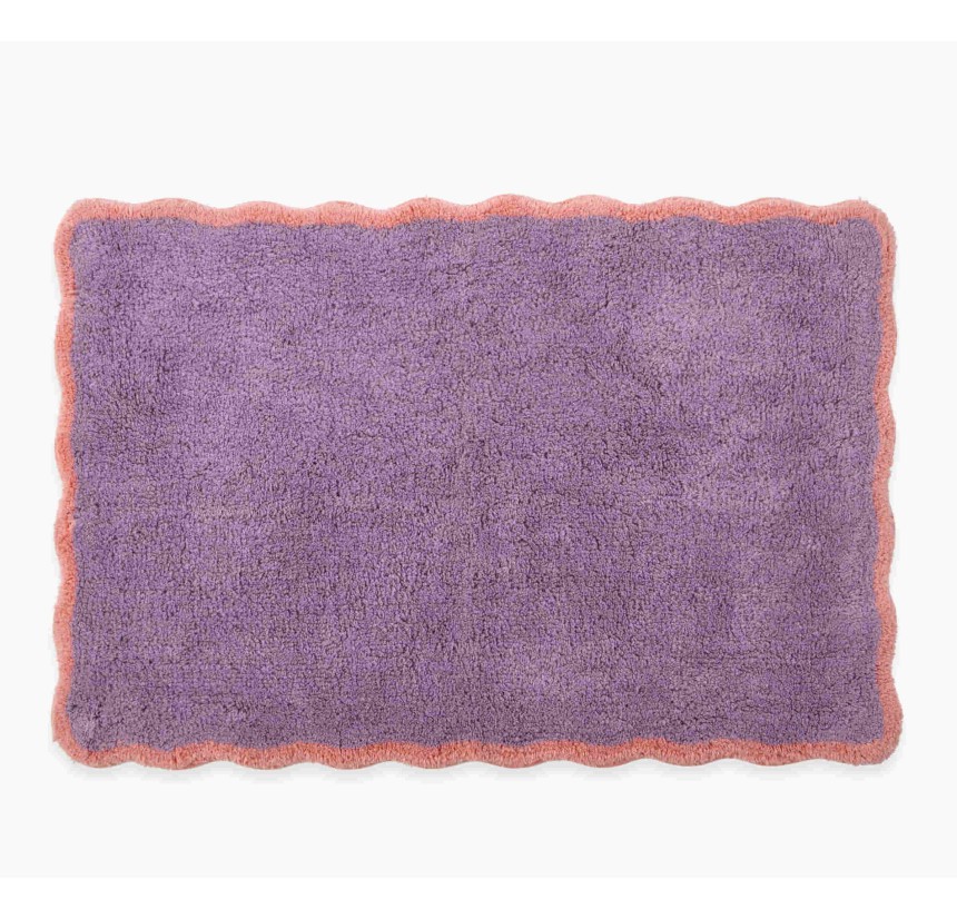 Χαλάκι Μπάνιου 60x90 Nef-Nef Vertia Mauve Χαλάκι Μπάνιου 60x90 Nef-Nef Vertia Mauve