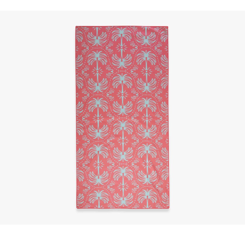 Πετσέτα Θαλάσσης από Μικροΐνες Nef-Nef 80x160 Aloha Coral