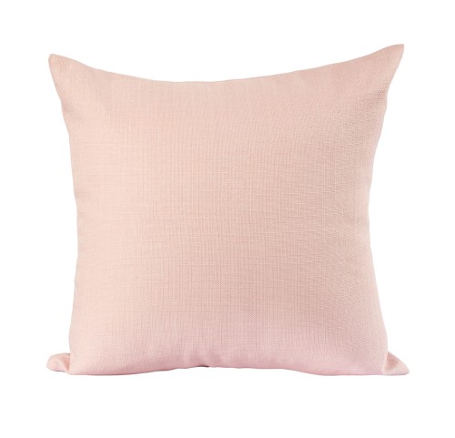 Διακοσμητική Μαξιλαροθήκη (45x 45) Μονόχρωμη 522030-11 Ροζ