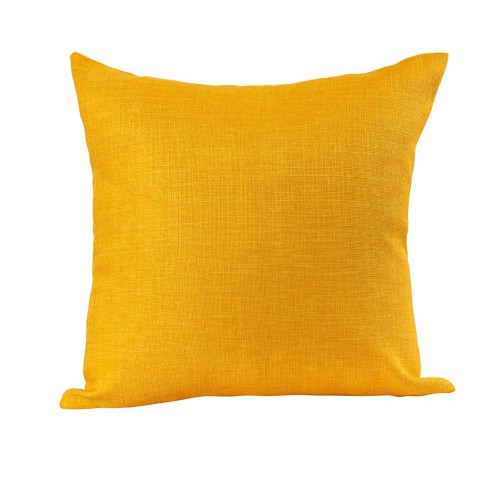Διακοσμητική Μαξιλαροθήκη (45x 45) Μονόχρωμη 522030-12 Μουσταρδί