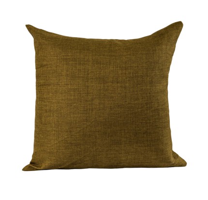 Διακοσμητική Μαξιλαροθήκη (45x 45) Μονόχρωμη 522030-17 Λαδί