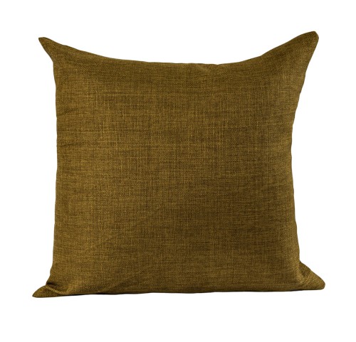 Διακοσμητική Μαξιλαροθήκη (45x 45) Μονόχρωμη 522030-17 Λαδί