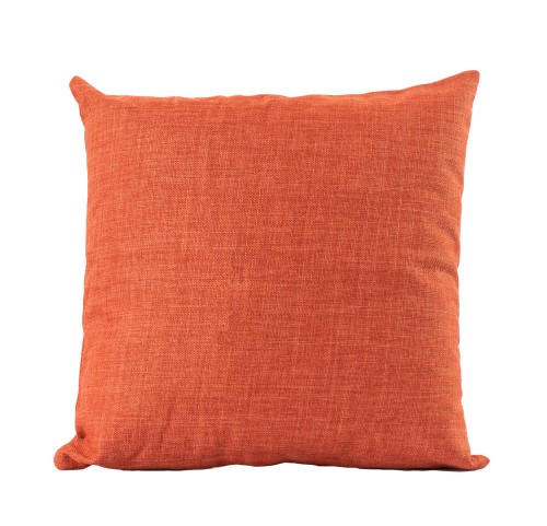 Διακοσμητική Μαξιλαροθήκη (45x 45) Μονόχρωμη 522030-14 Κεραμιδί