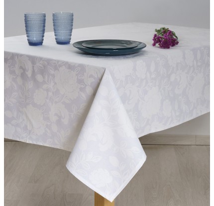 Τραπεζομάντηλο Aλέκιαστο (1.35x 1.80) 5801 Dimeco White