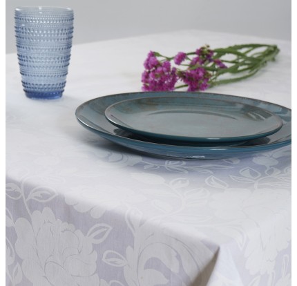 Τραπεζομάντηλο Aλέκιαστο (1.35x 1.80) 5801 Dimeco White