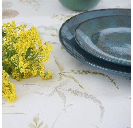 Τραπεζομάντηλο Aλέκιαστο (1.35x 2.20) 5804 Dimeco White