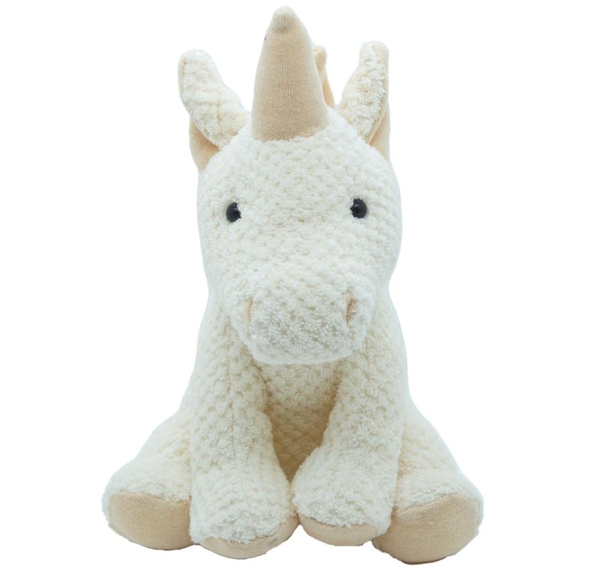 Λούτρινο Μονόκερος 22cm Organic Cotton Cute 
