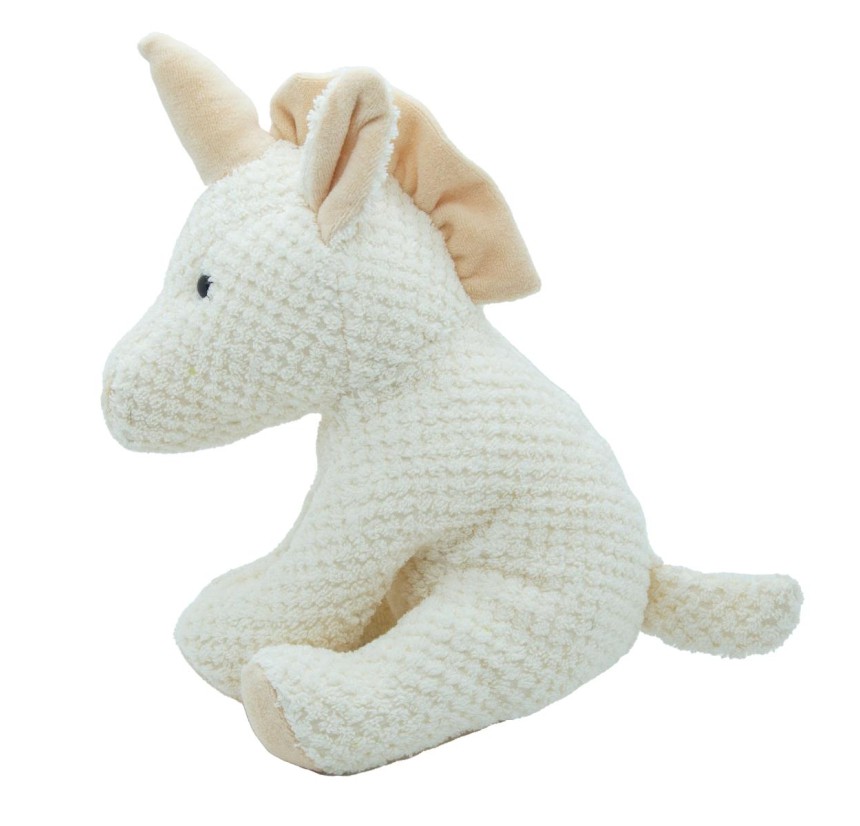 Λούτρινο Μονόκερος 22cm Organic Cotton Cute 
