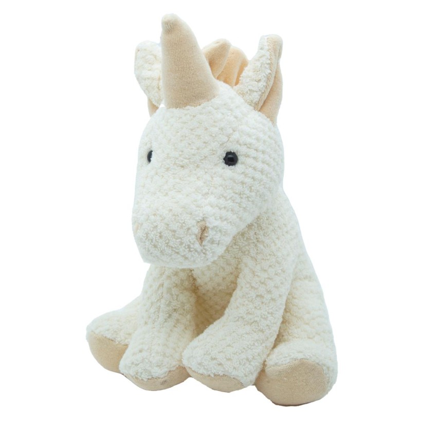 Λούτρινο Μονόκερος 22cm Organic Cotton Cute 