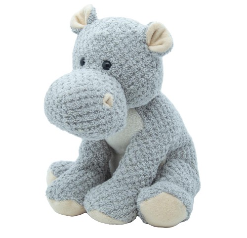 Λούτρινος Ιπποπόταμος 22cm Organic Cotton Cute 