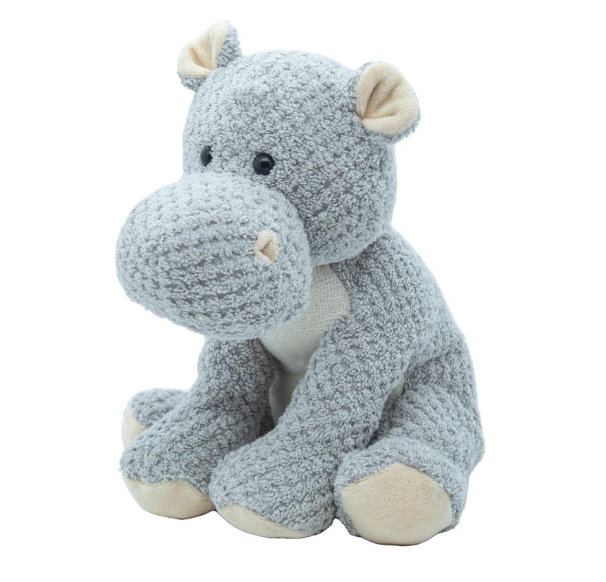 Λούτρινος Ιπποπόταμος 22cm Organic Cotton Cute 
