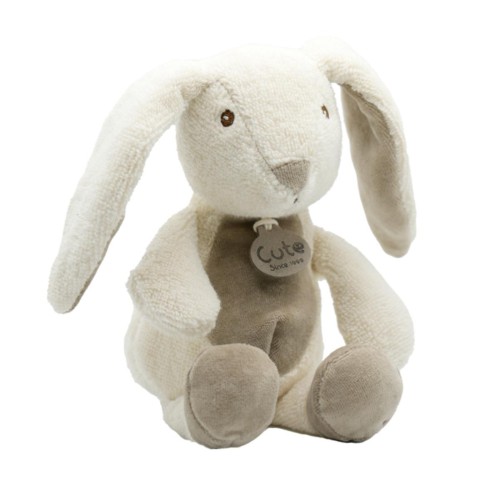 Λούτρινο Κουνελάκι 18cm Organic Cotton Cute Εκρού
