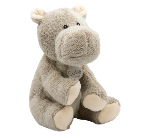 Λούτρινος Μικρός Ιπποπόταμος 18cm Organic Cotton Cute 