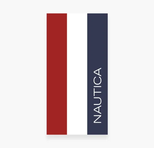 Πετσέτα Θαλάσσης 80x160 Nautica-Nau Way Up Red/ White/ Blue