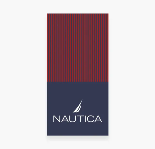 Πετσέτα Θαλάσσης 80x160 Nautica-Nau Express Red/Blue