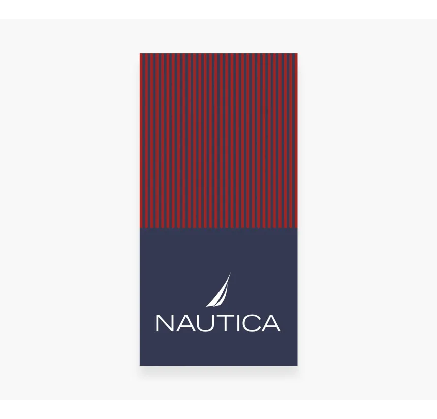 Πετσέτα Θαλάσσης 80x160 Nautica-Nau Express Red/Blue