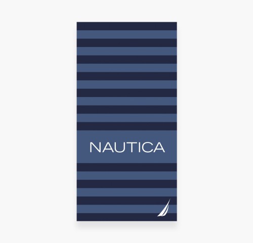 Πετσέτα Θαλάσσης 80x160 Nautica-Nau Trust Blue