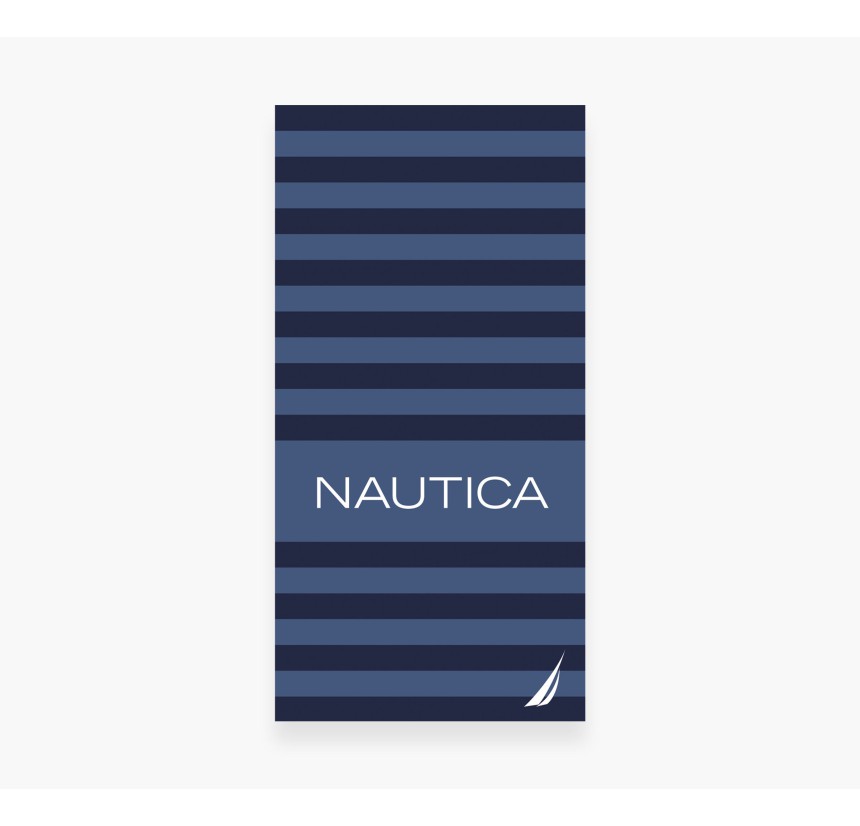Πετσέτα Θαλάσσης 80x160 Nautica-Nau Trust Blue Πετσέτα Θαλάσσης 80x160 Nautica-Nau Trust Blue