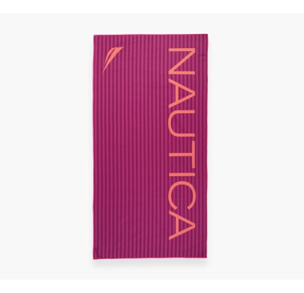 Πετσέτα Θαλάσσης από Μικροΐνες Nautica-Nau 80x160 Positive Mauve