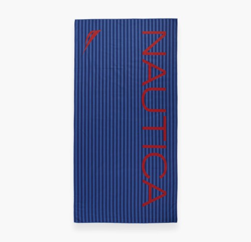 Πετσέτα Θαλάσσης από Μικροΐνες Nautica-Nau 80x160 Positive Denim