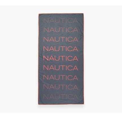 Πετσέτα Θαλάσσης από Μικροΐνες Nautica-Nau 80x160 Spread Grey