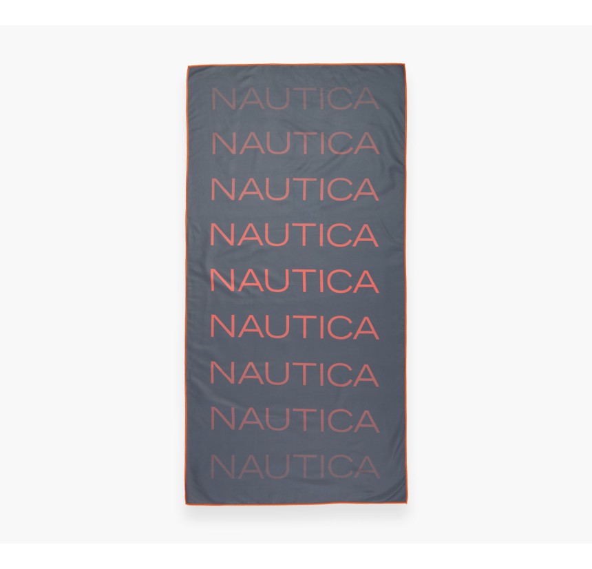 Πετσέτα Θαλάσσης από Μικροΐνες Nautica-Nau 80x160 Spread Grey